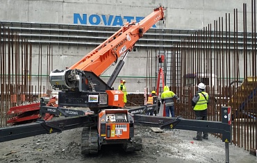 Монтаж опалубки. SPX1275